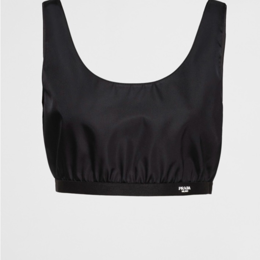 100% authentic Brand new with tags Prada Black Re-Nylon Garment